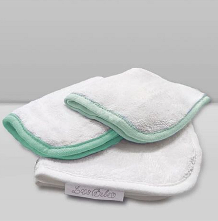 Kit de 3 Paninhos de Boca Verde