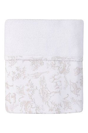 Cobertor Maxi Floc com Malha Cinza