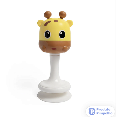 Chocalho girafa com ventosa - Pimpolho