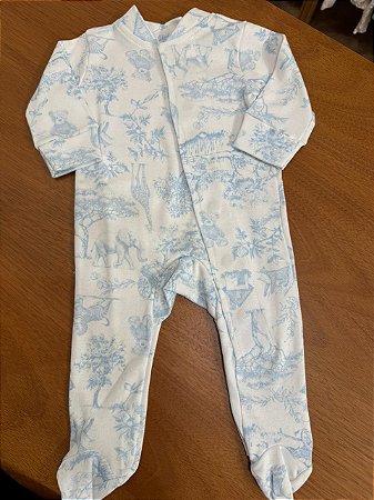 Macacão Magnetico Toile du Jur Azul