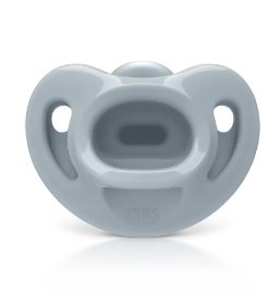 Chupeta Sensitive Soft 100% Silicone Menino Azul 6m+ NUK