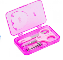 Kit Manicure Infantil Rosa - Lolly