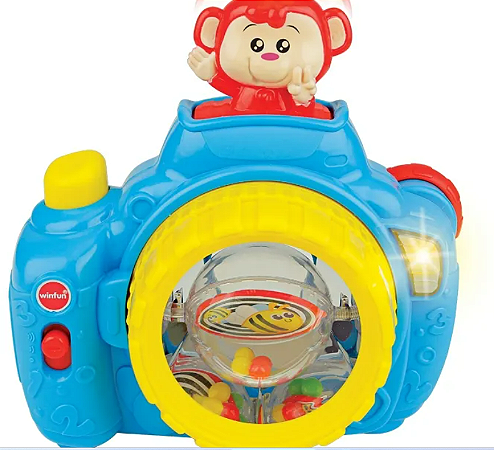 Câmera Pula Macaquinho - Winfun - Azul