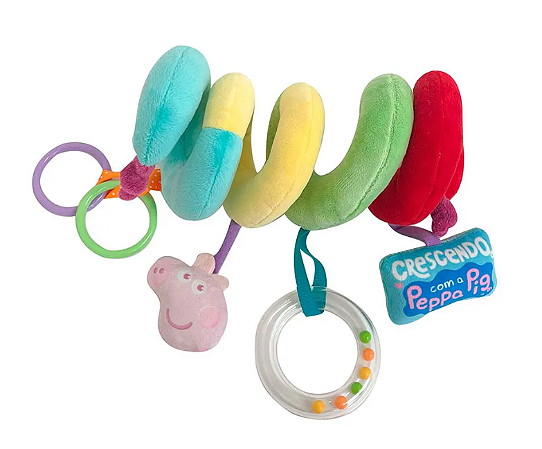 Espiral Divertida - Peppa Pig - Colorido