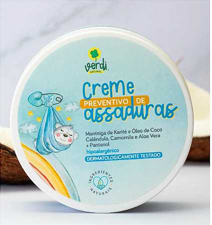 Creme Preventivo de Assaduras para Bebê 150g