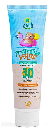Protetor Solar Natural Físico Mineral