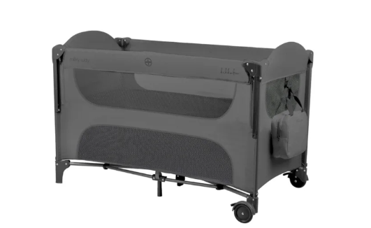 Berço Portatil Co Sleep Way Milk Way Grey