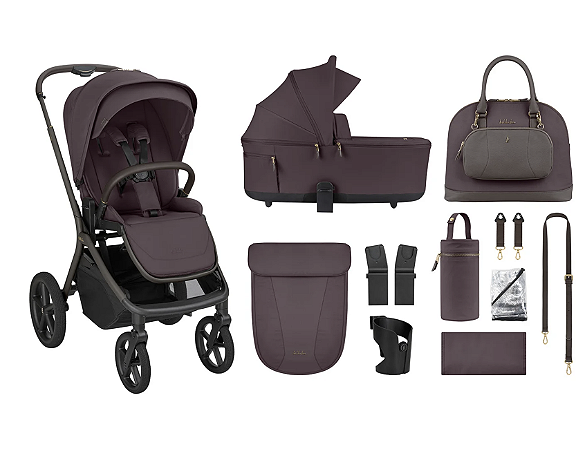 Carrinho de Bebê Goya Platinum Merlot