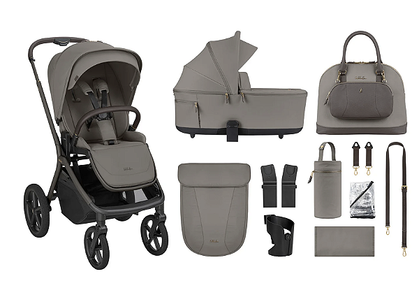 Carrinho de Bebê Goya Platinum Mocca Kikkaboo