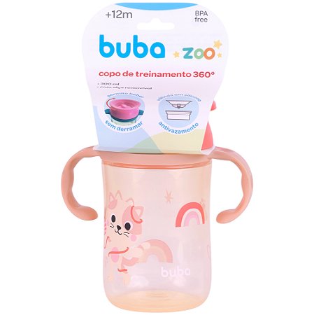 Copo de Treinamento 360 Zoo Gatinha