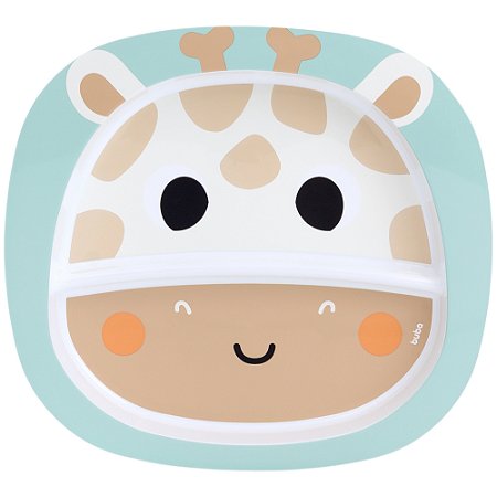 Pratinho Buba Zoo com Divisoria - Girafa