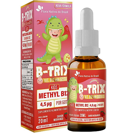 B-TRIX Metilcobalamina (Vitamina B12 Infantil) 20ml - Flora Nativa