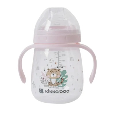 COPO COM BICO DE SILICONE SPOUT 240ML SAVANNA PINK KB
