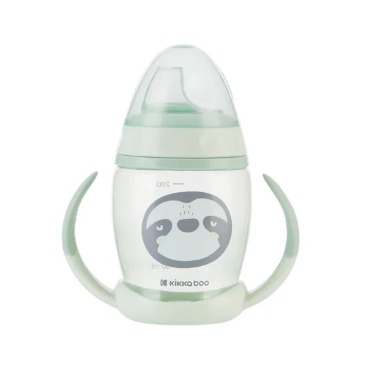COPO COM BICO DE SILICONE 200 ML HAPPY FACE MINT KB