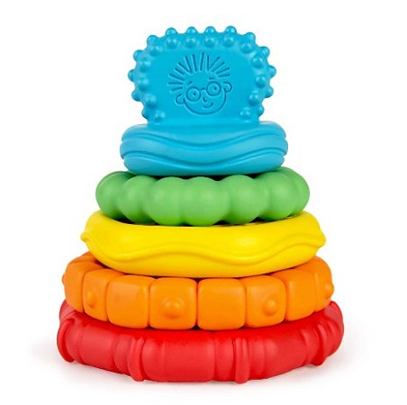 Mordedor Empilhável Multissensorial - Baby Einstein Stack & Teethe