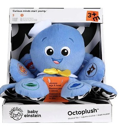 Polvo de Pelúcia Musical Octoplush - Baby Einstein