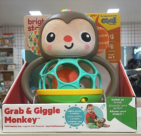 Chocalho Oball Macaquinho - Bright Stars