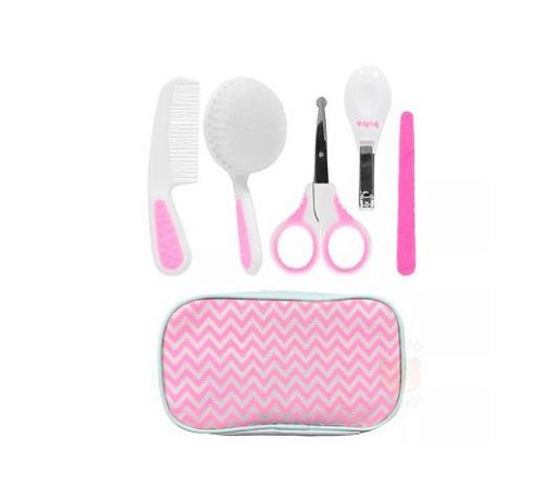 Kit de Cuidados com Estojo Rosa - Buba