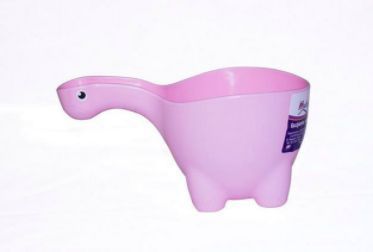 Caneca de Banho Dino Rosa - Baby Bath