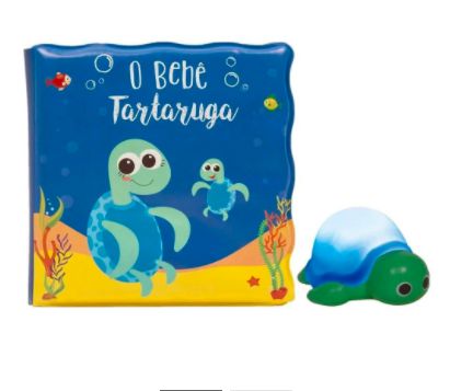Livrinho de Banho - O Bebê Tartaruga - Buba