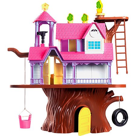 Casa na Arvore C/4 Bonecos Xplast