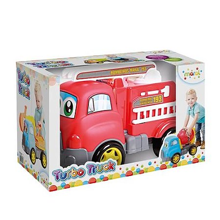 Brinquedo Infantil Turbo Truck Cubos Didáticos - Maral