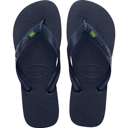 Chinelo Havaianas Brasil Marinho