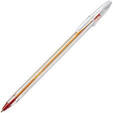 Caneta Cristal Fine Vermelha Bic 0.8mm