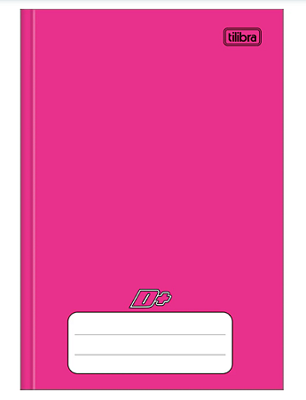 Caderno 1/4 48F Broch. D+ Rosa 317403 Tilibra