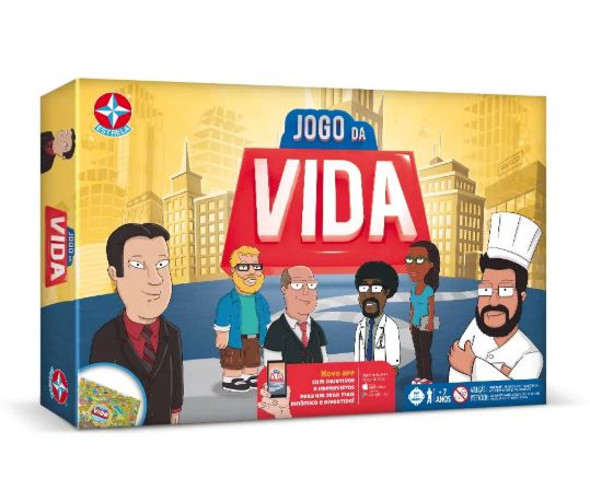 Jogo Da Vida Cartas - MP Brinquedos