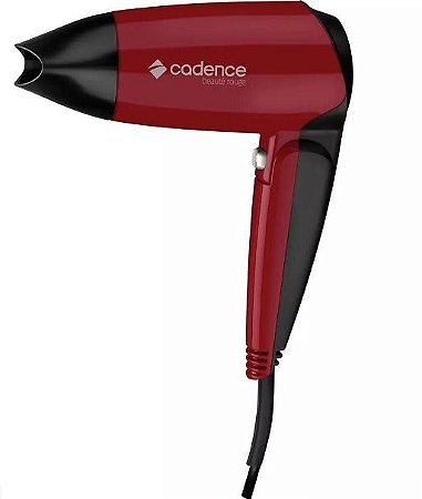 Secador de cabelo Bivolt vermelho Cadence