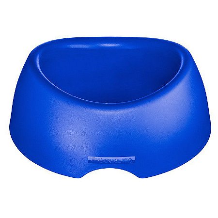 Comedouro p/cão 1,8l Sanremo azul
