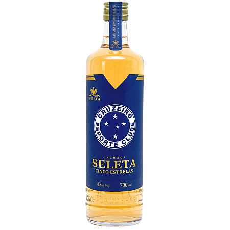 Cachaça Seleta Cinco Estrelas Cruzeiro 700ml