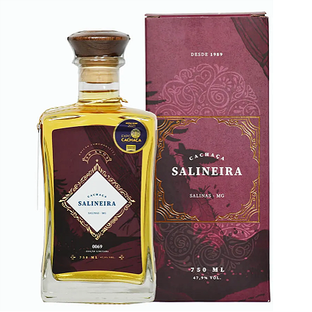 Cachaça Salineira Duplo Ouro Especial 750ml