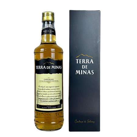 CACHAÇA TERRA DE MINAS CARVALHO 700ML