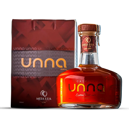 CACHACA UNNA PORTO 7 ANOS EXTRA PREMIUM 700 ML