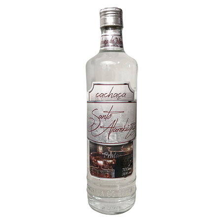 Cachaça Santo Alambique Prata 700ml