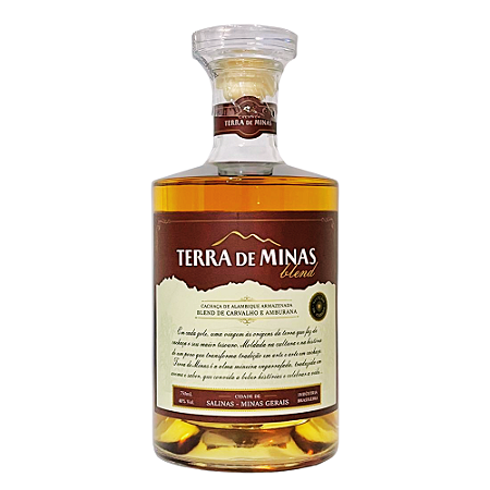 CACHAÇA TERRA DE MINAS BLEND CARVALHO AMBURANA 750ML