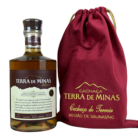 TERRA DE MINAS BLEND 750ML COM SACO VELUDO EXCLUSIVO