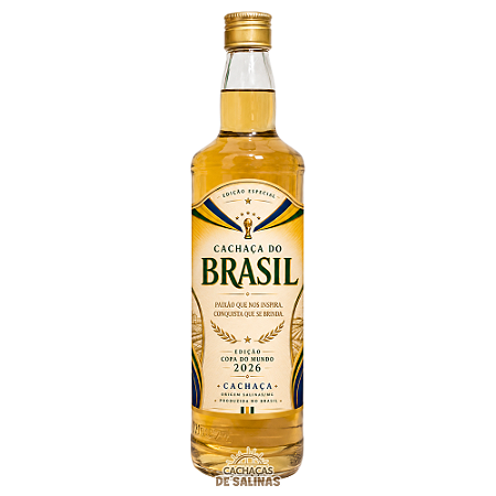 Cachaça Brasil Edição Copa do Mundo 700ml