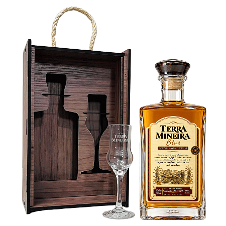KIT PREMIUM TERRA MINEIRA BLEND COM TAÇA EM CAIXA ESPECIAL