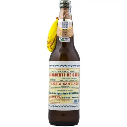 Cachaça Anisio Santiago 600 ml