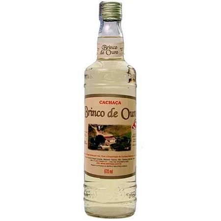 Cachaça Brinco de Ouro 670 ml