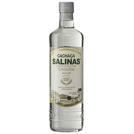 Cachaça Salinas Cristalina 700 ml