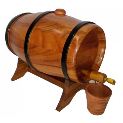 Barril de Madeira Jequitibá Rosa 2,5 L