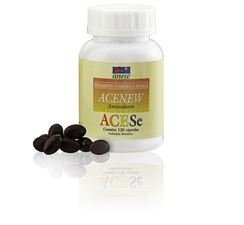Acenew 120 cáps (Vitamina A, C, E selênio e zinco )