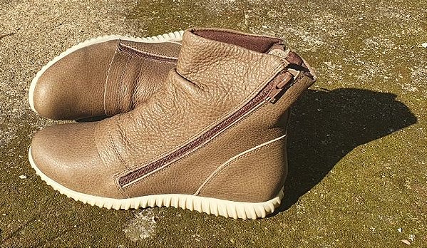 Bota Napoli Grafite  Couro