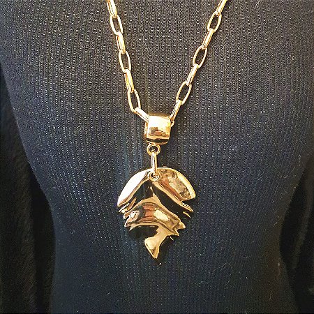 Colar Folha Maia HARA