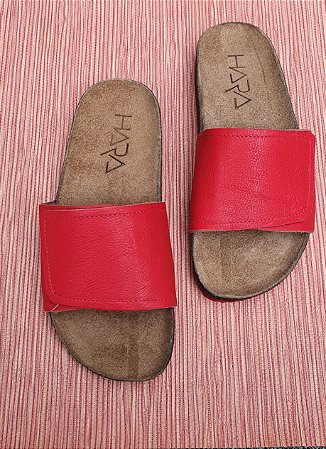 Sandália Birken Urbano Red / Couro