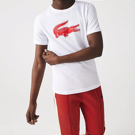 Camiseta Masculina Lacoste Sport – Big Croco